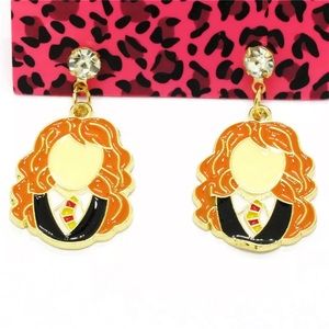 Betsey Johnson Hermione Granger from Harry Potter Earrings